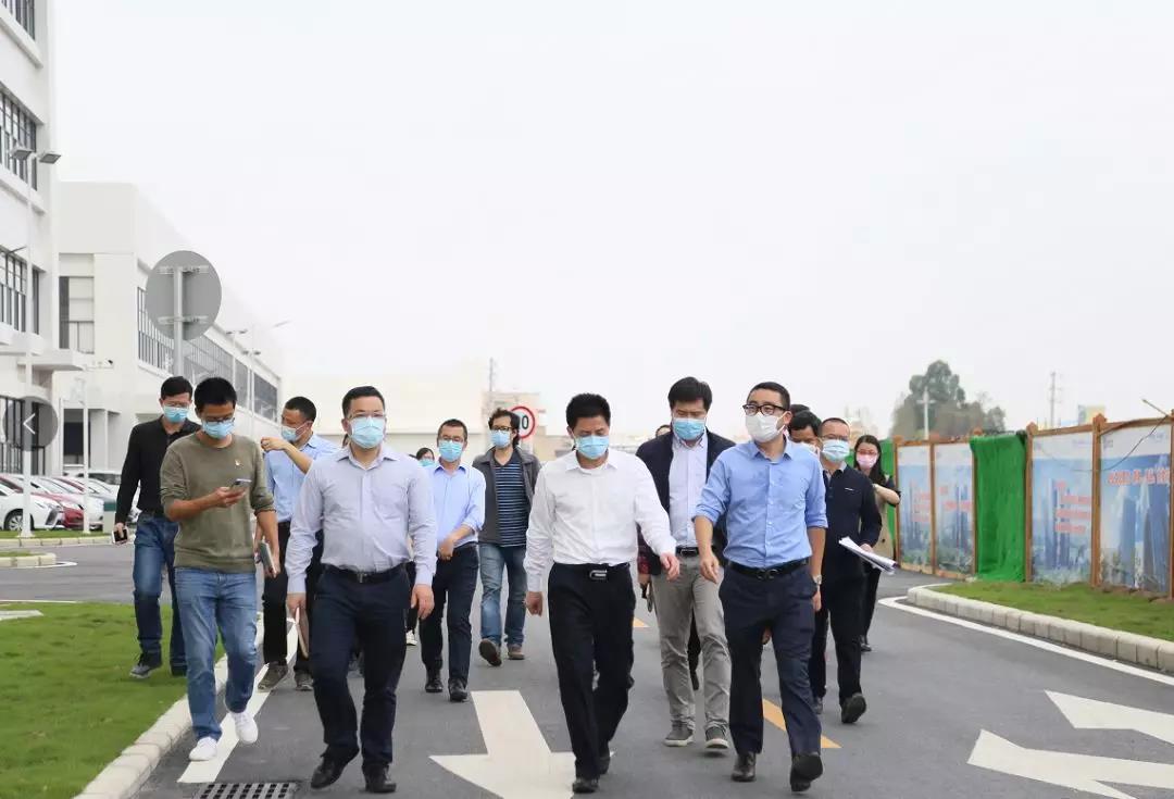 Deputy Secretary and Head of Shunde District Committee Peng Congen Inspected the Shunde Industrial Park for Environmental Science & Technology of Infore Enviro