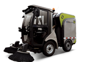Intelligent Electric Barrel Articulated Road Sweeper