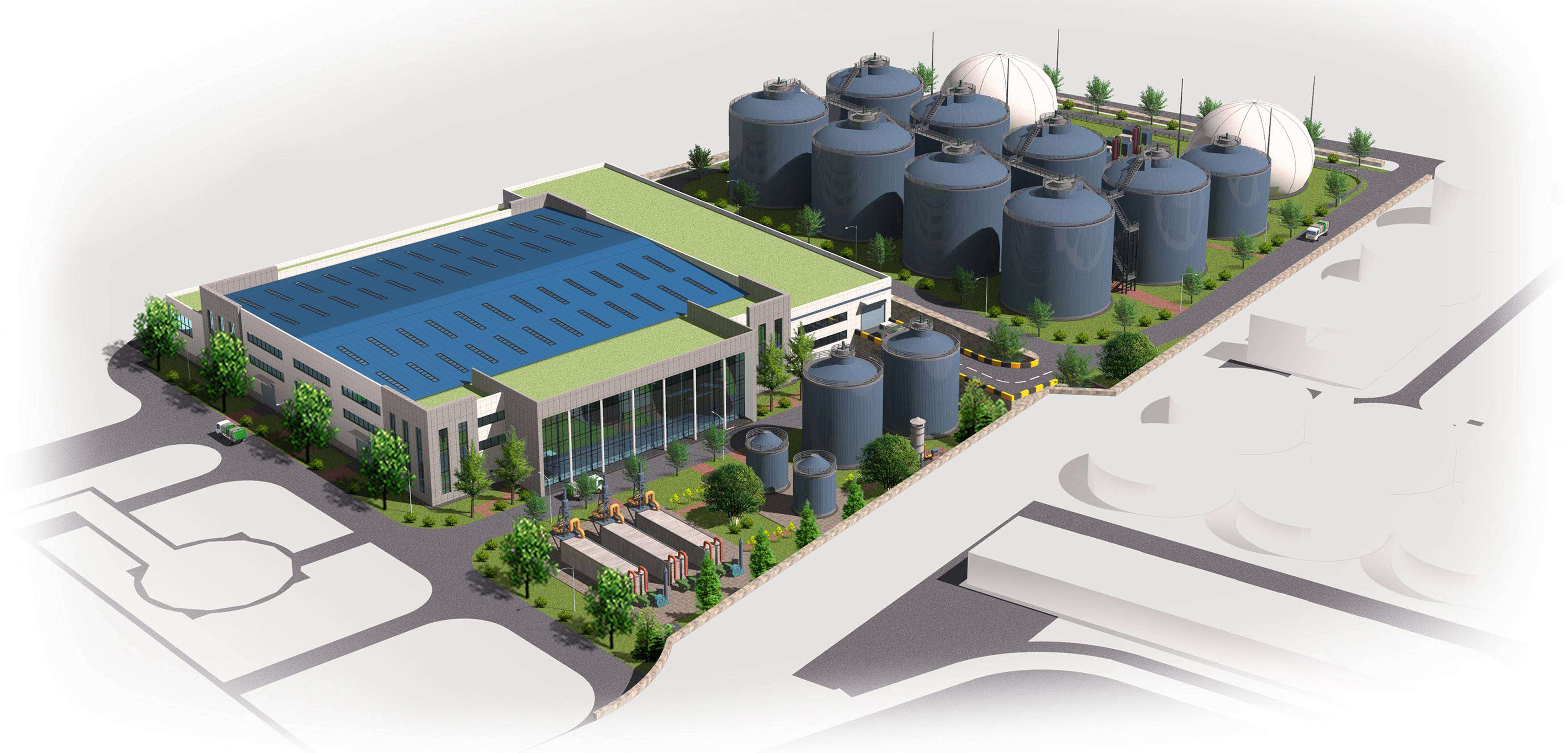 Guangzhou East Solid Resources Regeneration Center (Luogang Fushan Circular Economy Industrial Park)