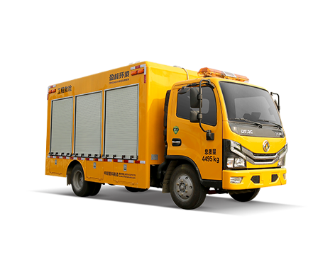 大流量排水抢险车